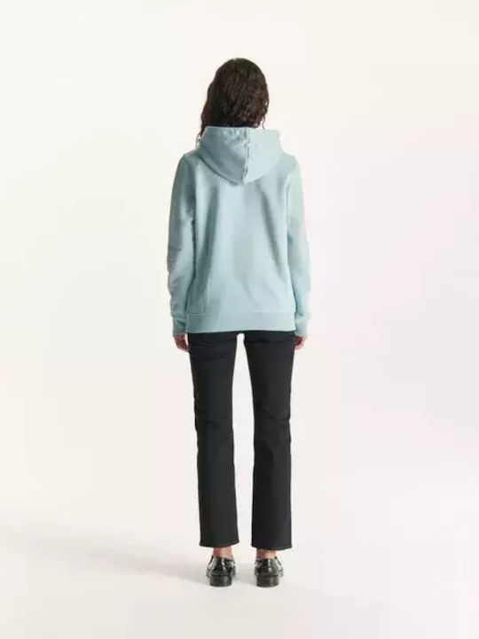 Just Over The Top Women's Long Hooded Sweatshirt ICEBERG BLUE LIVIA-554-ICEBERG BLUE