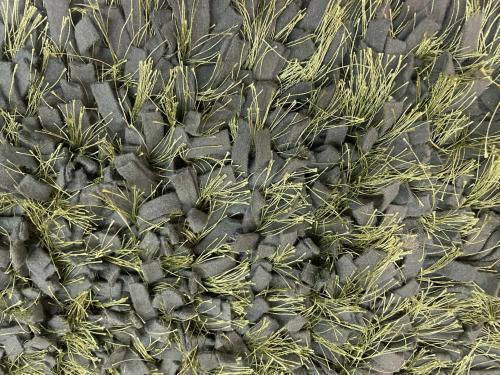 Linea Home 50x80cm Shaggy Λαδί (olive Green)