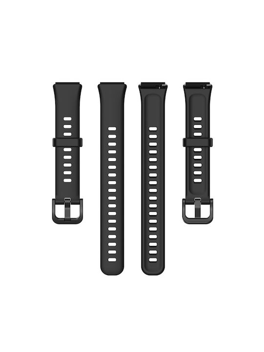 Replacement Strap Silicone Black (Huawei Band 7)