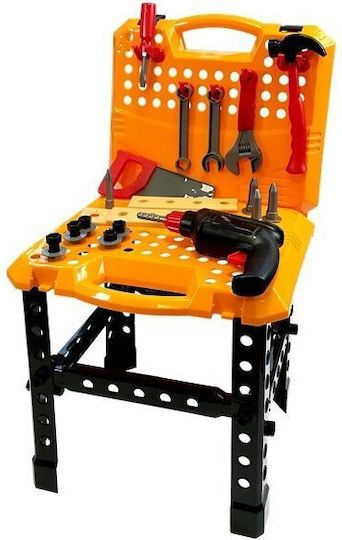Lean Toys Big Workshop Set Expandable in Case for 3+ Years