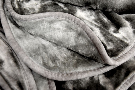 Decotelia Single Blanket 160x240cm Grey Decotelia Single Blanket 160x240cm Grey