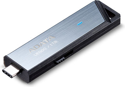 Adata Elite Ue800 1.0TB USB 3.2 Stick with connection USB-C Gray