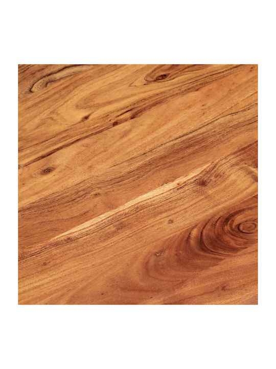 vidaXL Oval Table Surface made of Solid Wood Acacia 110x40x2.5cm 370085 1pcs