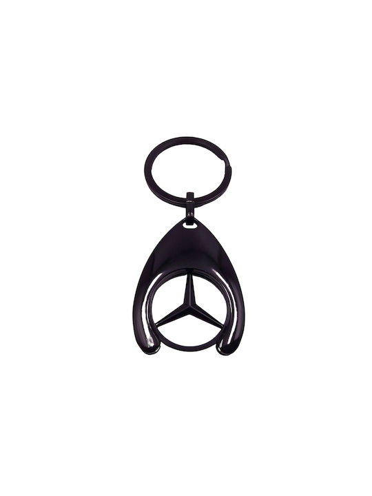 Mercedes-Benz Keychain Metalic Negru