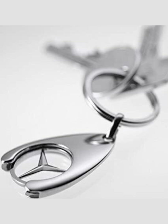 Mercedes-Benz Μπρελόκ Μεταλλικό Ασημί