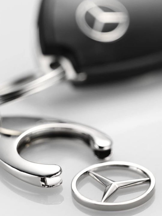 Mercedes-Benz Μπρελόκ Μεταλλικό Ασημί