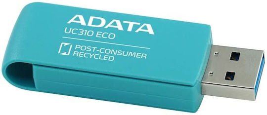 Adata UC310 256ГБ USB 3.2 Стик Зелен