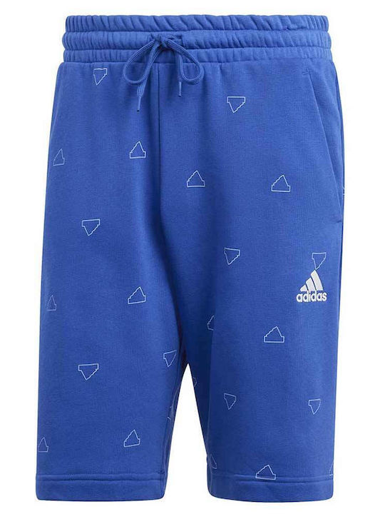 Adidas M Monogram Short Bermudă de Bărbați Albastră