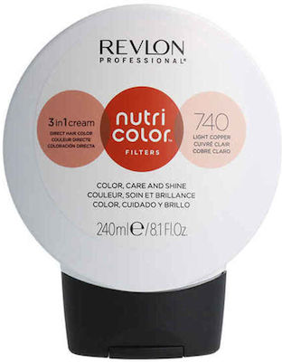 Revlon Nutri Color Temporäre Farbe 740 Light Copper 240ml