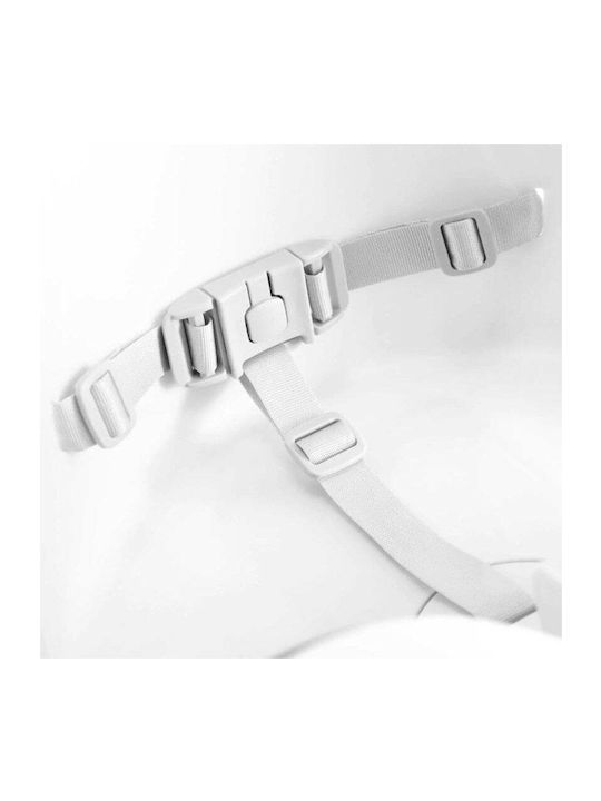 Vital Baby Klappbarer Baby Hochstuhl 2 in 1 mit Höhenverstellbar Weiß