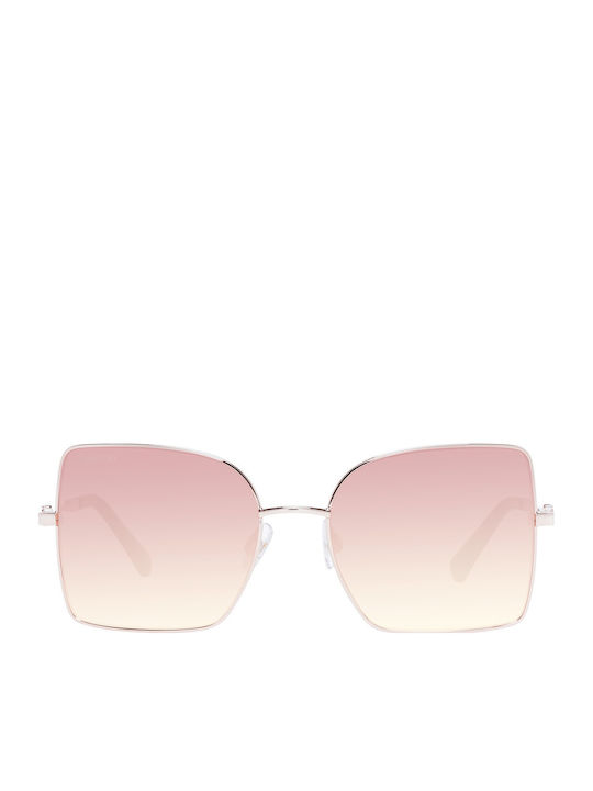 Swarovski Women's Sunglasses with Gold Metal Frame SK0353 33F