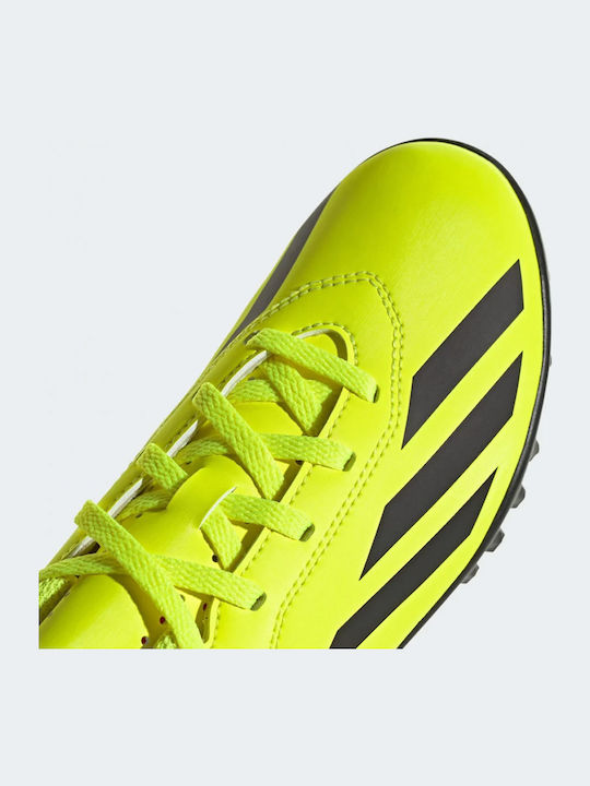 X Crazyfast Club Kids Turf Soccer Shoes Team Solar Yellow 2 / Core Black / Cloud White
