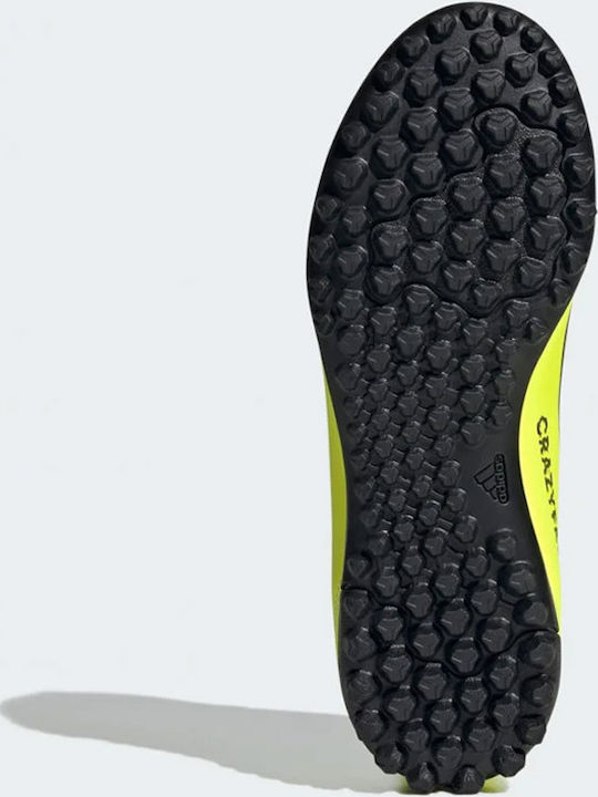 X Crazyfast Club Kids Turf Soccer Shoes Team Solar Yellow 2 / Core Black / Cloud White
