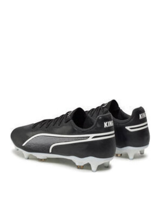 PUMA King Pro Pantofi de Fotbal cu crampoane Negre