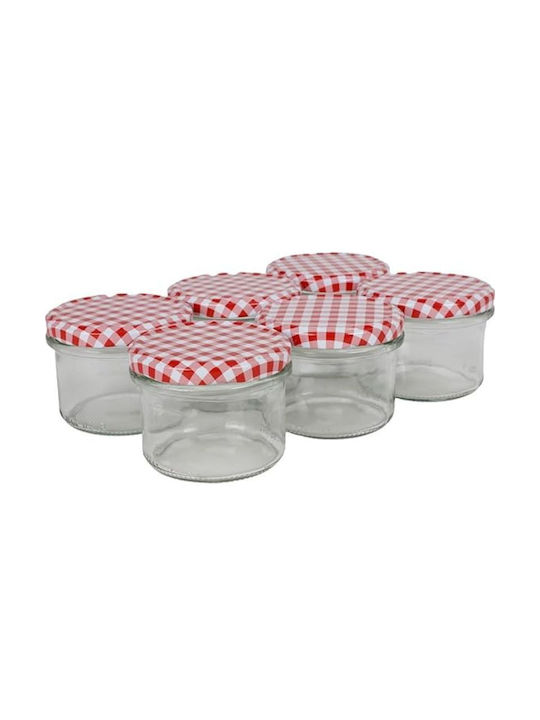 Omega Set 1pcs Jars General Use with Lid Glass 235ml