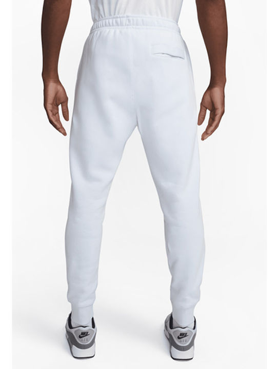 Nike Παντελόνι Φόρμας Λευκό