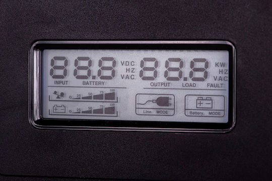 Volt Polska Sinus USV 1500VA 900W mit 5 Steckdosen
