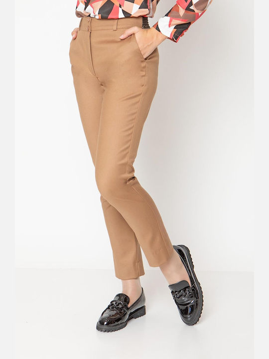 Maxin Damen Stoff Hose Gray