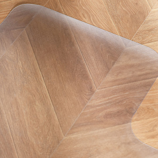 HomCom Προστατευτικό Δαπέδου Γραφείου 120x90cm A2-0024