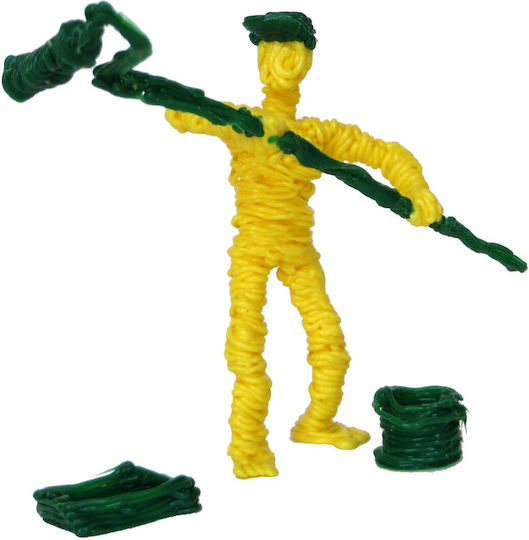 3Doodler PLA 3D Drucker Filament 3.0mm Gummi Ente Gelbe 0.002kg 25 Stück (Nachfüllen)