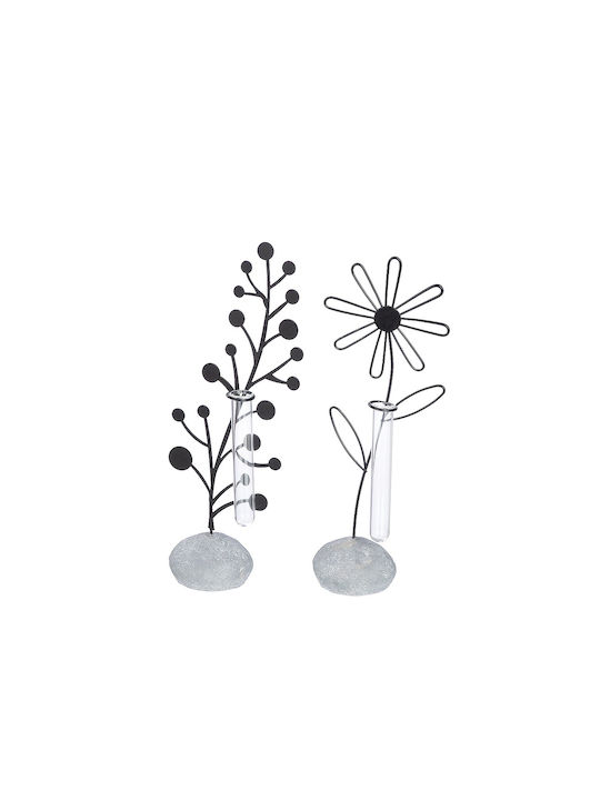 ArteLibre Dekorative Miniatur Metallisch 11x11x24cm