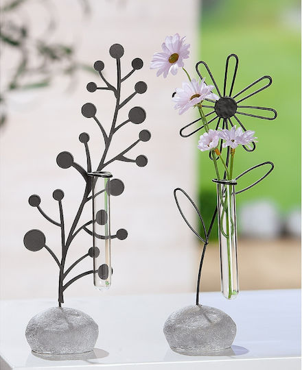 ArteLibre Miniatură Decorativă Metalică 11x11x24cm