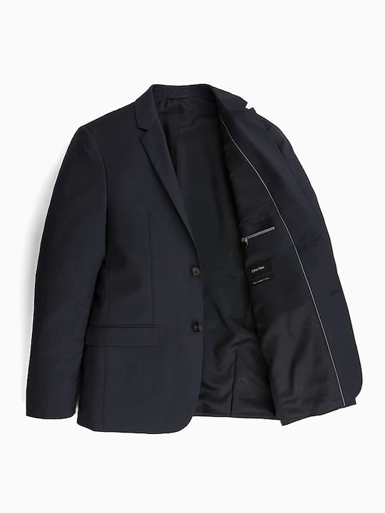 Calvin Klein Men's Winter Suit Jacket Navy Blue