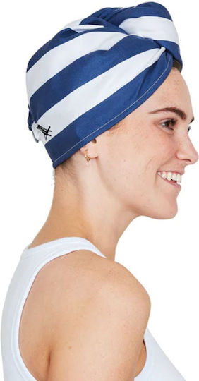 Dock & Bay Πετσέτα Microfiber Μαλλιών Μπλε 63x26εκ.