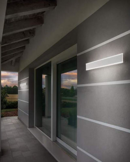 Zafferano Wall-Mounted Outdoor Lighting LED IP54 50.5x8x5.5cm