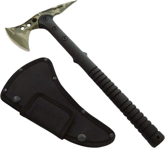 Tactical Camo, Stainless Steel, Green, 40 Cm Axe