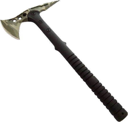Tactical Camo, Stainless Steel, Green, 40 Cm Axe