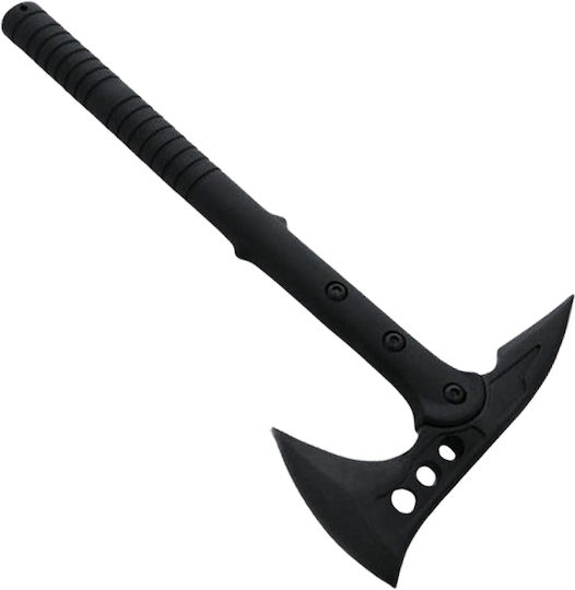 Topor de supraviețuire Tactical Spirit, Oțel Inoxidabil, Negru, 40 Cm