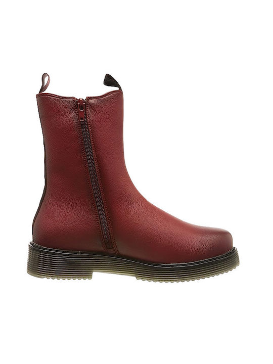 Bugatti Damen Chelsea Stiefeletten Rot