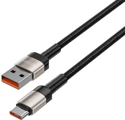 Tech-Protect Ultraboost Evo Titanium USB 2.0 Cablu USB-C bărbătesc - USB-A de sex masculin 100W Negru 1m