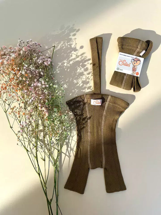 Kids Legging Short Acorn Brown