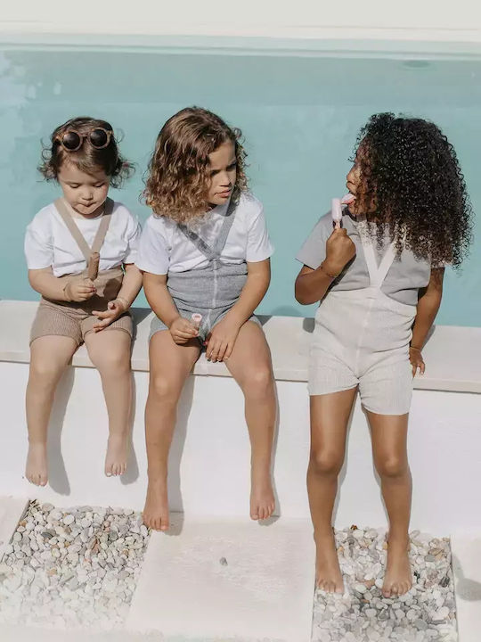Kinder Leggings Kurz Beige