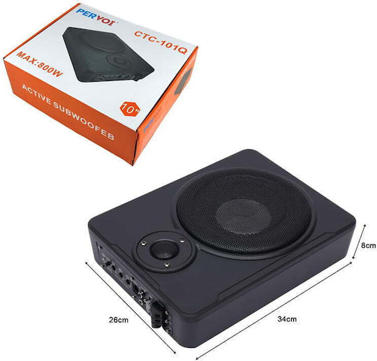 PerVoi Subwoofer Αυτοκινήτου 800W RMS