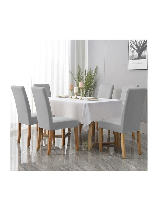 Ruhhy Elastic Cover for Chair Grey 1pcs