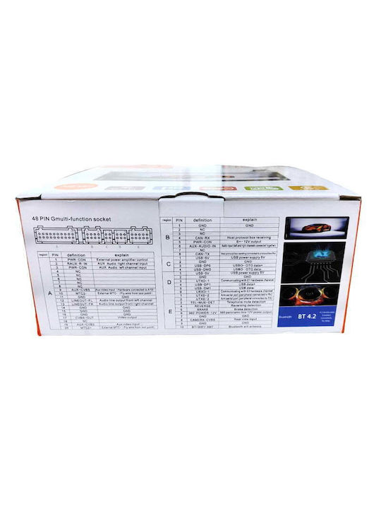 PerVoi Ηχοσύστημα Αυτοκινήτου 1DIN (Bluetooth/USB)