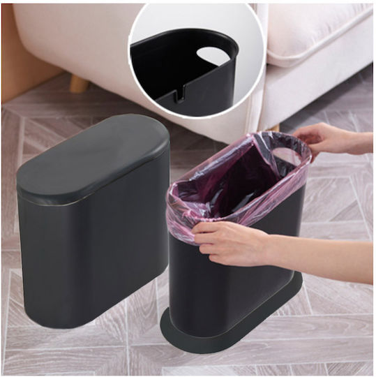 Shally Dogan Plastic Perie de toaletă 9lt Negru