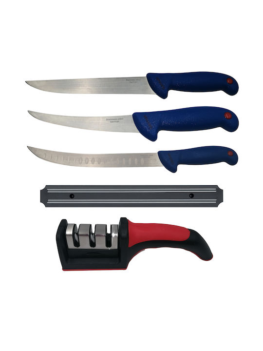 Messerset aus rostfreiem Stahl