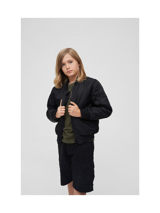 Brandit Kids Bomber Black