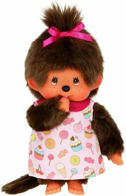 Bandai Spirits Jucărie de Pluș Ursuleț Monchhichi 20 cm