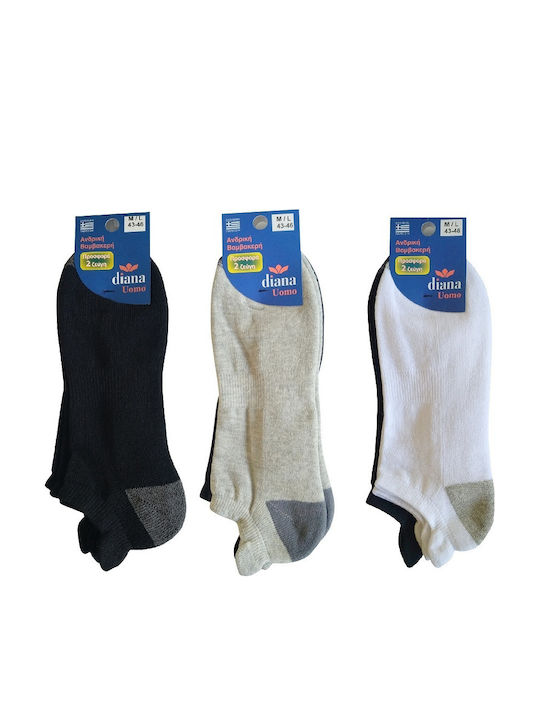 Diana Men's Socks Gray 2Pack