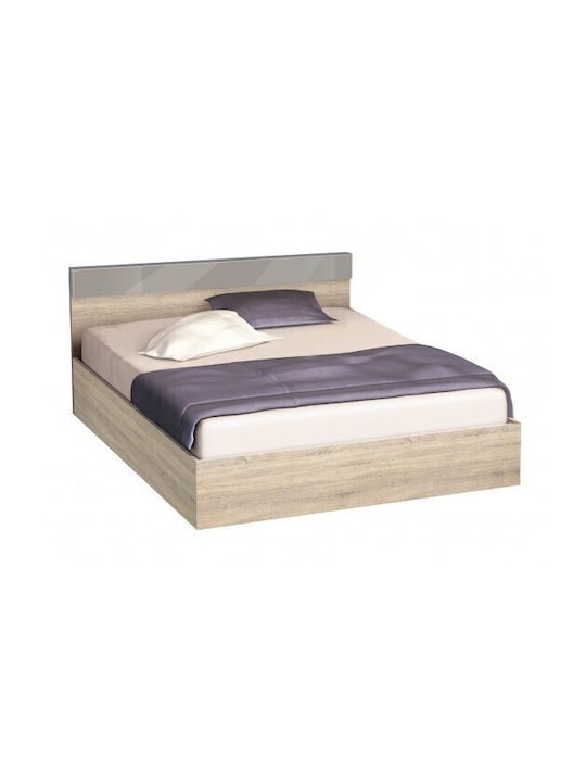 Schlafzimmer Set Selena Sonoma - Grey 160x200cm 5Stück