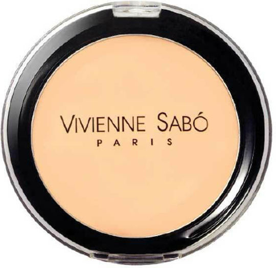 Vivienne Sabo Joli Moyen Mattifying Pressed Powder With Mirror Πούδρα 04 Beige Tan 11gr