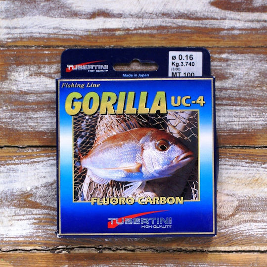 Tubertini Uc-4 Fluorocarbon Fishing Line Transparent 100m / 0.35mm