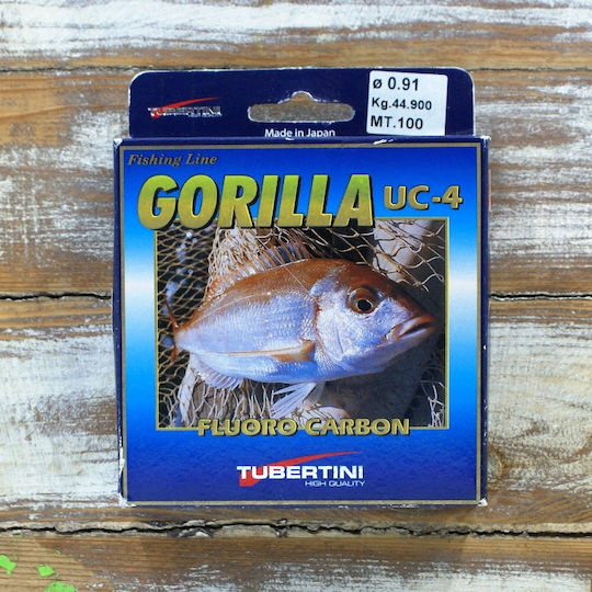 Tubertini Uc-4 Fluorocarbon Fishing Line Transparent 100m / 0.35mm