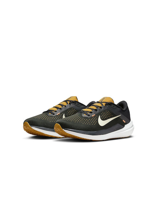Winflo 10 Sport Shoes Running Black / Bronzine / Amber Brown / Olive Aura