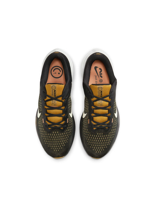 Winflo 10 Sport Shoes Running Black / Bronzine / Amber Brown / Olive Aura